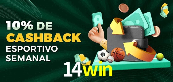 10% de bônus de cashback na 14win